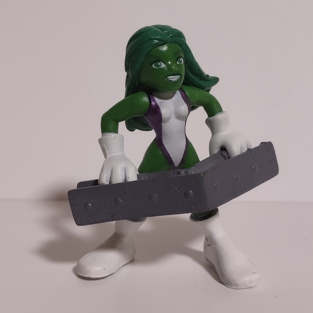 Marvel Universe Super Hero Squad SHE-HULK 2008 Incredible green series wave 2
